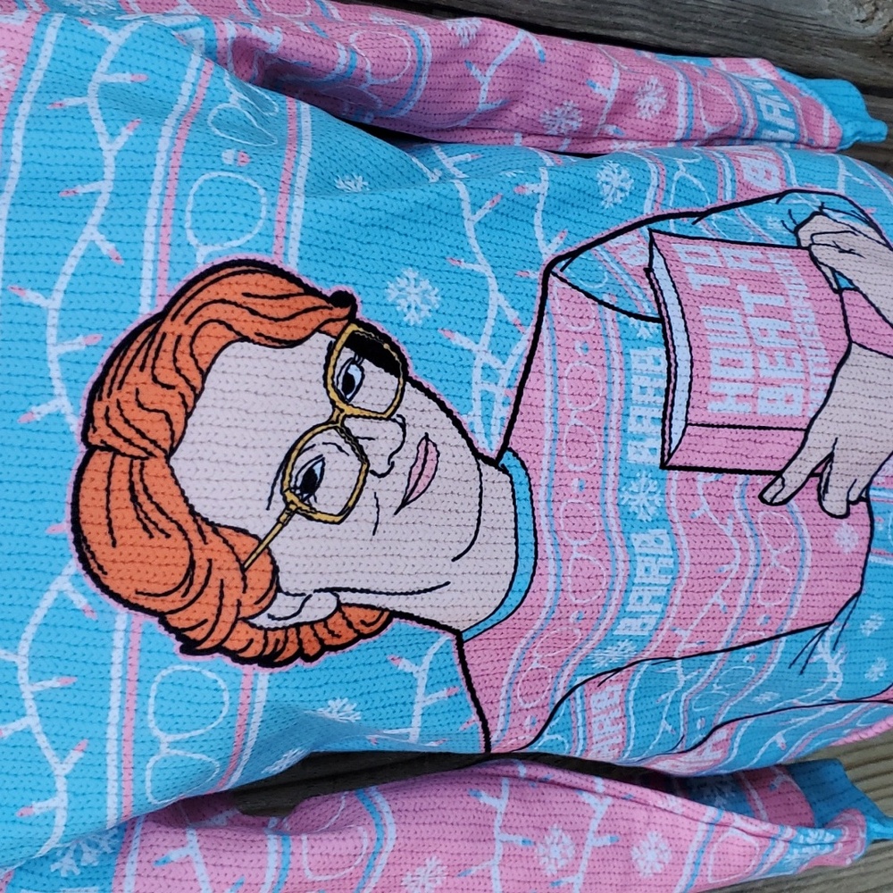 Beloved Stranger Things Barb Christmas Sweater Pi… - image 2